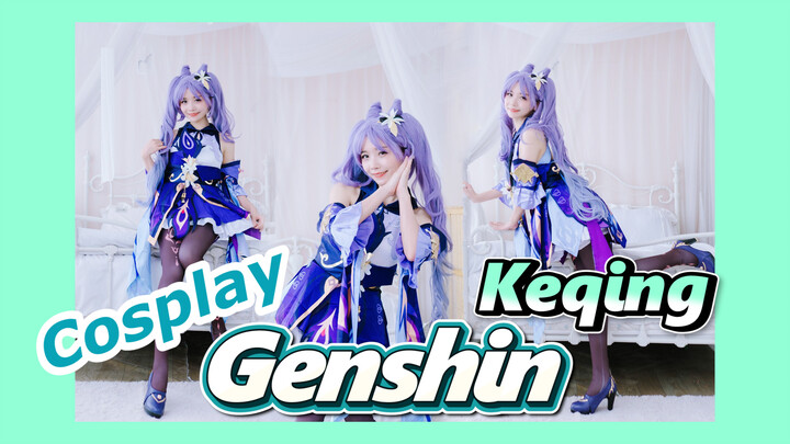 [Genshin,  Cosplay] Keqing:  Fall is coming, so it's time to find a girlfriend!