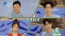 柯月，你小子的眼神是会看的。Zky:“月月，我也有点想吃”