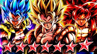 FULL 14 STAR GOGETA TRIO - Dragon Ball Legends