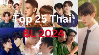 Top 25 Thai BL Drama of 2024 ! Top 25 Thai BL Series of 2024 ! Watch Thai BL Drama in December