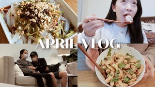 APR VLOG｜37 Weeks, Full Term! 🎉｜Trying Xuanzi Liangfen for the First Time｜A Relaxed Saturday Doing W