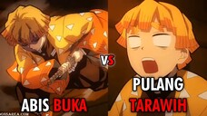 ABIS BUKA PUASA 😂😭 | Ran Anime Nikki