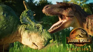 Jungle Encounter - Life in the Cretaceous || Jurassic World Evolution 2 �� [4K] ��