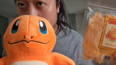 ASMR EATING SOUNDS - DRIED MANGO & AIR TRACING RANDOM OBJECTS