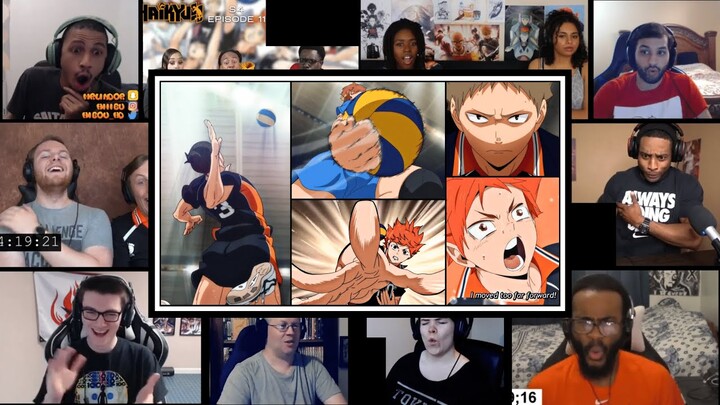A Chance To Connect || Haikyuu!! To The Top Season 4 Episode 11 Reaction Mashup