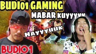 BANG BUDI01 GAMING LAGI JADI ALIEN GUES GARENA FREE FIRE REACTION HERMA