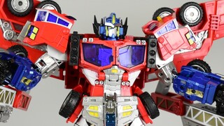 金光闪闪终于出货了！变形金刚C版TR擎天柱金属色