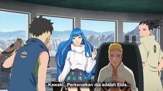 Boruto Chapter 69 - Eida mendapat Penawaran untuk hidup di Konoha Bersama Kawaki