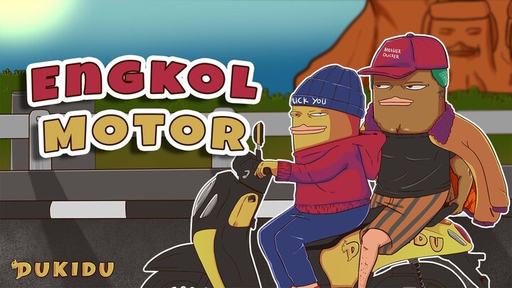 ENGKOL MOTOR | Dukidu Animation