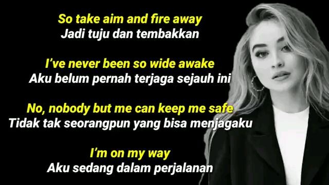 on my way