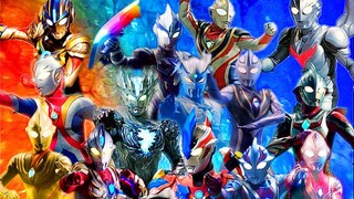 Ultraman OP (Blaze to Tiga), jumlah subtitle kurang dari 8 kata, potongan lagu, dan lebih dari 12 ka