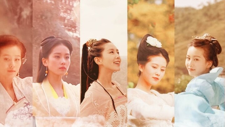 [Tribute to the classic] Liu Shishi plays seven roles in the play "Seven Fairies"