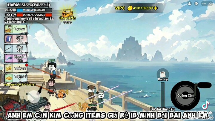 áp đét mới trong câu cá vạn cân #BuildaGame #钓魂 #38066435