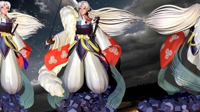 ช่างสร้างแบบจำลองจะเป็นอย่างไรที่จะก้าวข้ามศิลปินดั้งเดิม การฟื้นฟู [Sesshomaru] เป็นเวลาหกชั่วโมง?