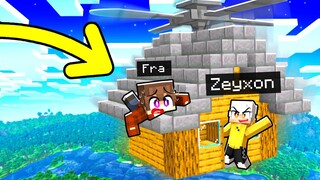 COSTRUISCO una CASA ELICOTTERO FUNZIONANTE in Minecraft