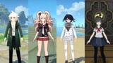 [ Genshin Impact ] Komaeda Nagi/Enoshima Tsukiko/Wang Ma Xiaoji/Aishin Ayano datang ke Benua Tivat