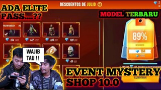 🔥BOCORAN EVENT SETELAH MYSTERY SHOP 10.0 TERBARU FREE FIRE