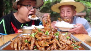 Ceker Ayam Panggang dari Sichuan Versi Masakan Rumah