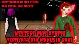 Misteri Mas Ayumu || Ternyata Dia Manusia Babi  - Sakura School Simulator