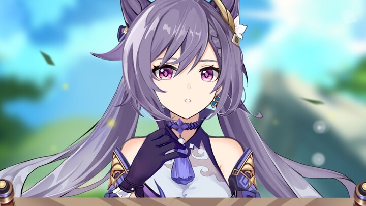 [Genshin Impact] Model 2d langsung seluruh tubuh Keqing