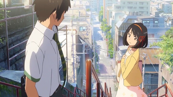 "Your Name" ￫ "Weathering With You" ￫ "The Journey of Bell Buds", is the person who watched the movi