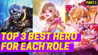 BEST HERO IN MOBILE LEGENDS [JUNE 2021] | MOBILE LEGENDS BEST HERO FOR SOLO RANK 2021