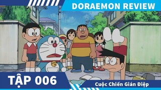 Review Phim Doraemon Tập 6 , Cuộc Chiến Điệp Viên , Tôi là người vũ trụ , Vương quốc trên mây của No
