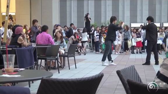 Flash Mob Marriage Proposal