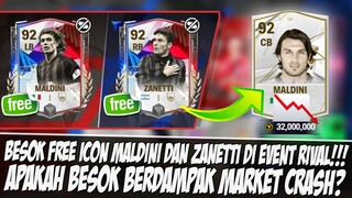 📌FIX MALDINI GRATIS!! APAKAH BESOK AKAN TERJADI MARKET CRASH DI EVENT RIVALS EA SPORT FC 24 MOBILE