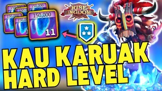 SESULIT APA KAU KARUAK LEVEL HARD di KVK ? Sekalian UP TECHNOLOGY SKUY ! Rise Of Kingdoms Indonesia