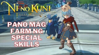 NI NO KUNI GAMEPLAY GUIDE : PAANO MAG FARM NG SPECIAL SKILLS