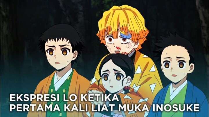INOSUKE FACE REVEAL BIKIN SEMUA TERCENGANG 🤣 | DEMON SLAYER