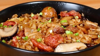 简单的想哭，有手就行的板栗焖饭