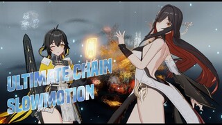 【AETHER GAZER】JINWU AND LING ULTIMATE CHAIN SLOWMOTION