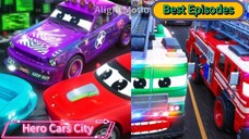 Hero Cars City Best Compilation (Episode 01)