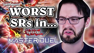 Top 10 Worst SRs in Yu-Gi-Oh! Master Duel