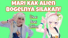 #CeritaEtta Cosplay Jadi Alien Bogel! Etta as Airani Iofifteen