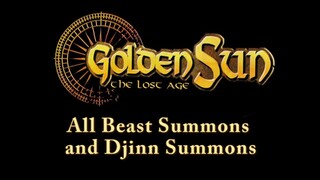 Golden Sun The Lost Age - All Summons