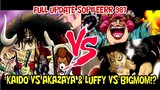 [FULL UPDATE 987] KAIDO VS AKAZAYA & LUFFY VS BIGMOM!?