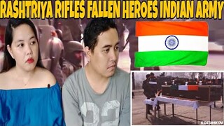 Filipinos reacts to Rashtriya Rifles | Fallen Heroes | Indian Army | Filipino Couple Reaction