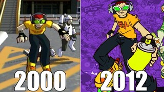 Evolution of Jet Set Radio Games [2000-2012]