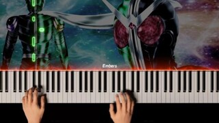 【AI Special Effects Piano】 WBX ~ W Boiled Extreme-Kamen Rider W Theme Song