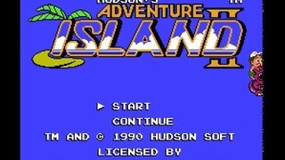 Lên tăng sông với con game Adventure Island 2 của hệ máy Nintendo.