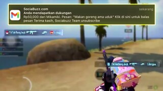 BARU KALI INI DAPET CHALLENGE 50 RIBU!! MAIN NYA JADI GEMETERAN 😱😱😱 DONE NGGAK BANG ? PUBG MOBILE