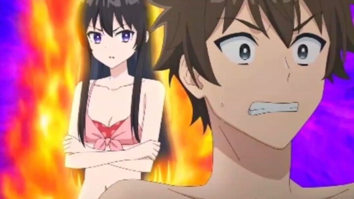 ada yang cemburu nih😂title:  Tenkou-saki no Seiso Karen na Bishoujo ga, Mukashi Danshi to Omotte