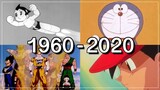 Sejarah evolusi kartun Jepang selama 60 tahun (1960-2020)