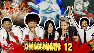 CHAINSAW MAN 12 "FINAL" (Reacción) | Denji vs Katana Man