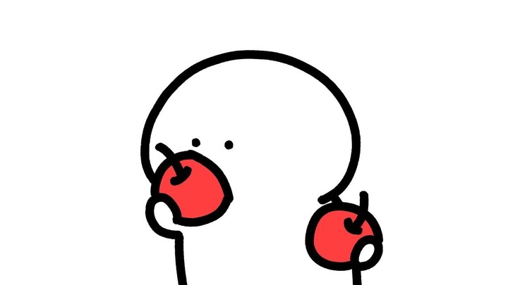 Apples are super tough to bite into 🍎