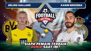 Erling Halland vs Karim Benzema: Siapa Pemain Terbaik Dunia Saat Ini!? | Football Match 118 #short