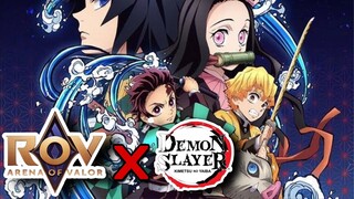 RoV x Demon Slayer ดาบพิฆาตอูสร ฮีโร่ตัวไหนบ้าง? มาจริง100%